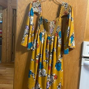 Boutique fall print dress